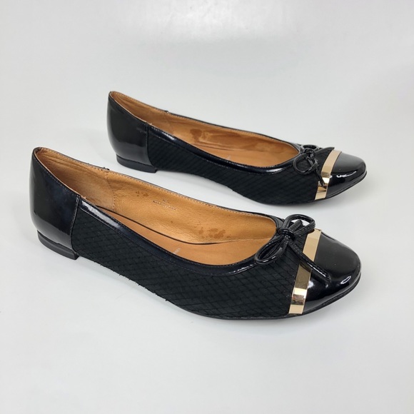 Jeffrey Campbell Shoes - Jeffrey Campbell Black Ballet Flats 8.5 Cap Toe
